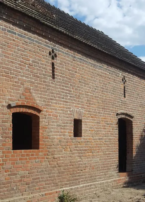 Bauernhaus aus Backstein